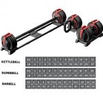 Тежести Kingsmith FWAD243 3-in-1 Dumbbell / Kettlebell / Barbell - Image 3