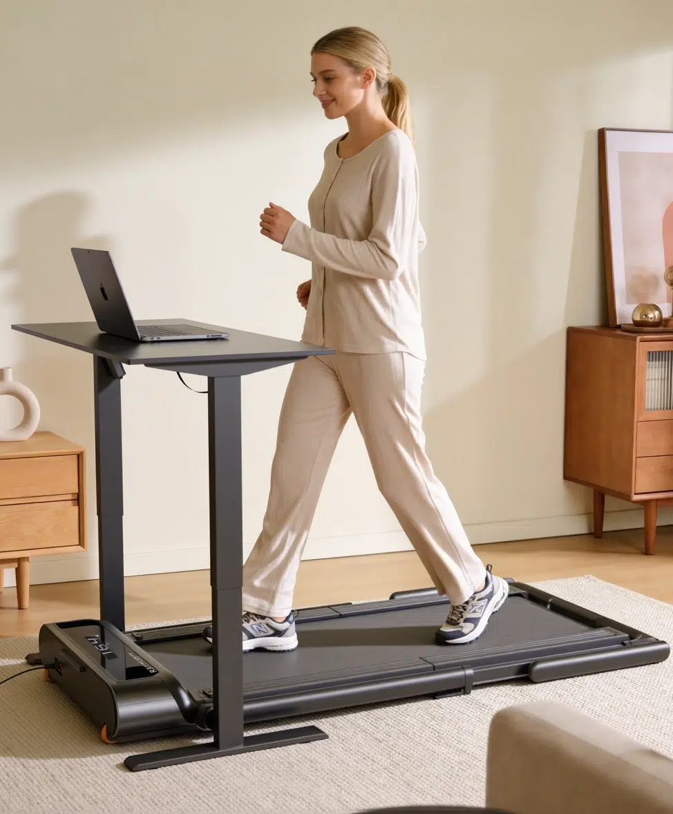 mx3-treadmill-stored-in-living-room