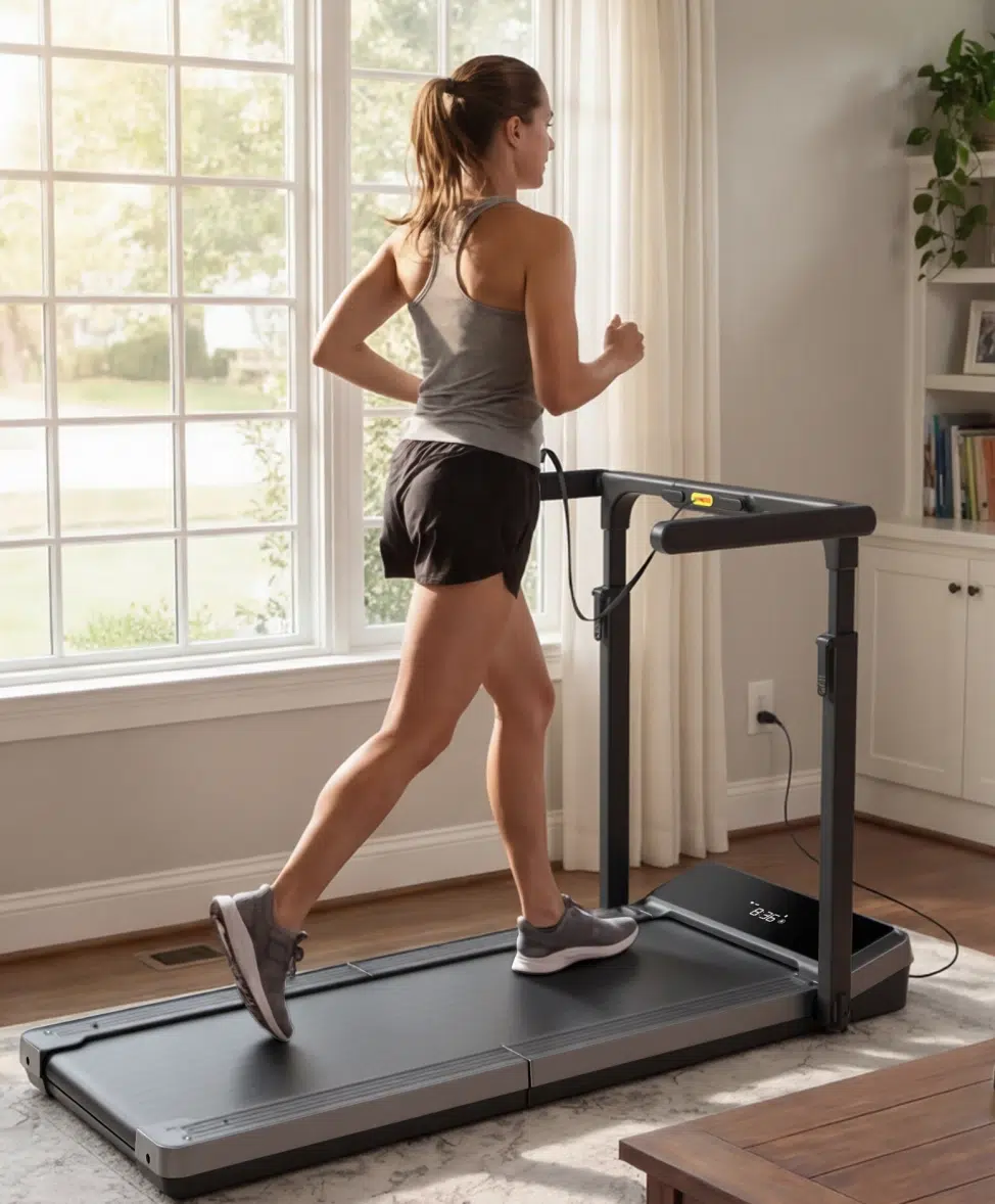 walkingpad-z3-hybrid-plus-home-running-woman