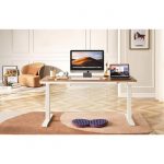 Офис бюро Kingsmith Desk ETDDI31 140см + ETSDI21 - BURLYWOOD - Image 2