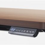 Офис бюро Kingsmith L Shaped Standing Desk ETDLI-Y-1700 Right Side + стойка DLI31(3 степени) - Dark Grey - Image 7