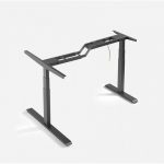 Офис бюро Kingsmith L Shaped Standing Desk ETDLI-Y-1700 Right Side + стойка DLI31(3 степени) - Dark Grey - Image 6