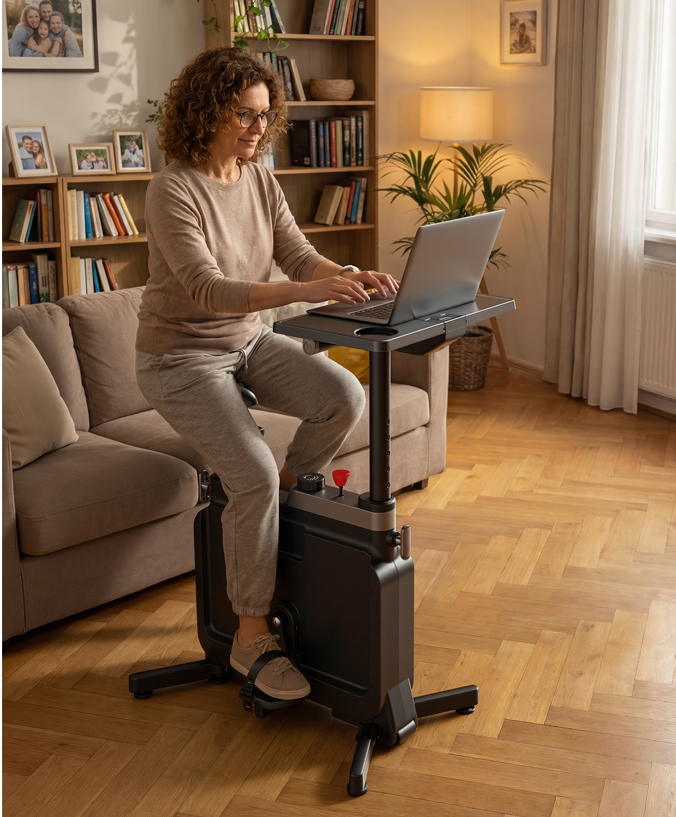 kingsmith-w1b-exercise-bike-home-office-working-from-home